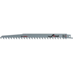 Lame scie sabre S 1542 K Pack a 5 Unités Bosch