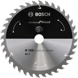 Lame de scie circulaire 165x1.5/1x20 Z 36 Bosch