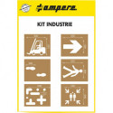 Set pochoirs KIT Industrie