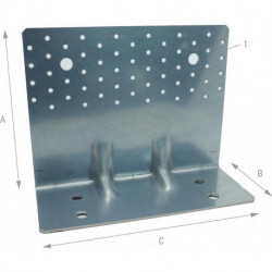 Connecteur d'angle SST - ABR255SO (Par 10)
