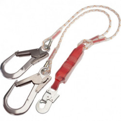 Stop chute.1.5m long. 17mm.crochet alu