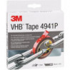VHB Ruban adhésif double face gris 4941P 19 mm x 33 m 3M (Par 4)