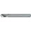 Foret à pointer CN, à queue cylindrique, angle de pointe 90°, en acier à coupe rapide à 5 % de cobalt, DIN 1835-B, surface sans revêtement, Ø h8 : 4 mm