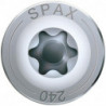 Vis à bois SPAX A2 Telko 8 x 240 T-STAR PLUS T30 FP 4 Cut (Par 50)