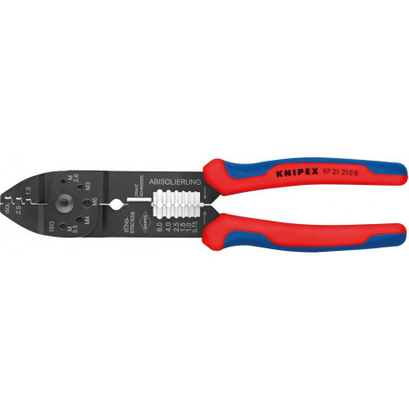 Pince à sertir brunie 230 mm