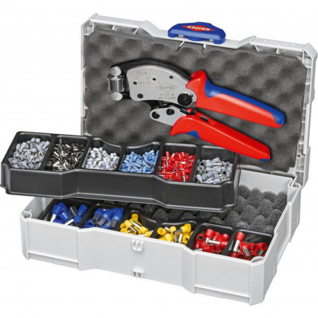 Set outillage à sertir 1191 unités. Twistor16 Knipex