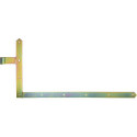 Charnière d'angle de porte 400x80016 mm