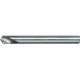 Foret à pointer CN, à queue cylindrique, angle de pointe 120°, en acier à coupe rapide à 5 % de cobalt, DIN 1835-B, surface sans revêtement, Ø h8 : 4 mm