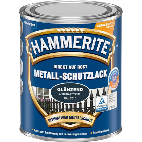 Laque de protection métallique 750 ml anthracite (Par 3)