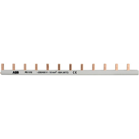 Rail de Peigne 1 Broches isolé