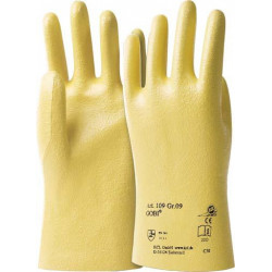 Gants de protection Gobi 109. Taille 9. jaune (Par 10)