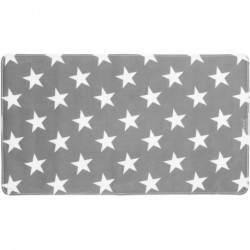 Tapis de baignoire Stella gris 70 x 40 cm