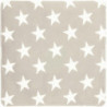 Tapis de douche Stella taupe 54 x 54 cm