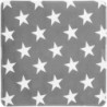 Tapis de douche Stella gris 54 x 54 cm