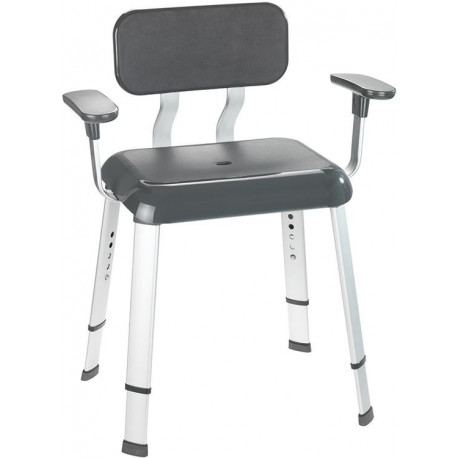 Tabouret douche avec accoudoir Secura Premium