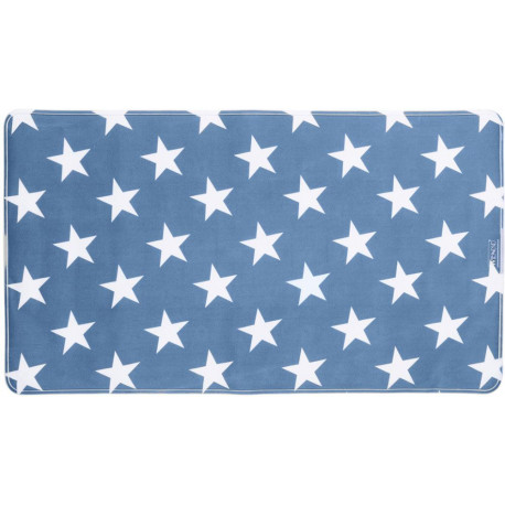 Tapis de baignoire Stella bleu foncé 70 x 40 cm