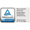 Poignée de support de bainSecura Premium pliable