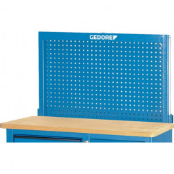 Support arrière pour établi 640x1000mm Gedore