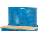 Support arrière pour établi 640x1000mm Gedore