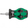 Tournevis Stubby PZ01x 25mm Wera