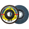 Disque à lamelles X-LOCK 125mm K 40 ger. SMT 628 Klingspor