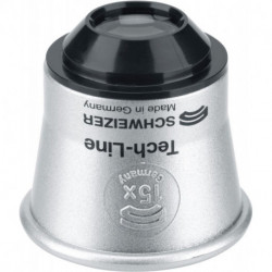 Loupe d'horloger Tech-Line 15xD225mm SCHWEIZER