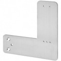 Plaque de montage pour porte à cadre tubulaire, standard