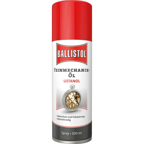 Spray huile Mécanique de précision 200 ml Ballistol (Par 6)