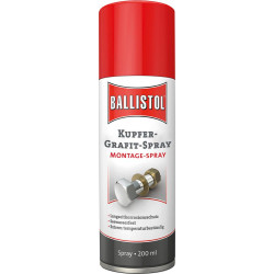 Spray de montage 200ml cuivre Grafit Spray Ballistol (Par 12)