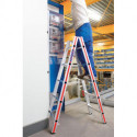 Escabeau 2x10 barreaux AH 3,57m