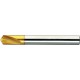 Foret à pointer CN, à queue cylindrique, 120°, en acier à coupe rapide à 5 % de cobalt, DIN 1835-B, surface avec revêtement TiN, Ø h8 : 8 mm