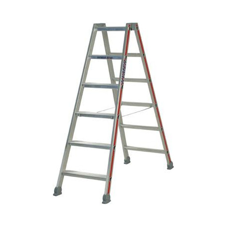Escabeau 2x3 marches AH 1,69m