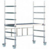 Echafaudage alu pliant 2,89 m
