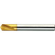 Foret à pointer CN, à queue cylindrique, 120°, en acier à coupe rapide à 5 % de cobalt, DIN 1835-B, surface avec revêtement TiN, Ø h8 : 16 mm