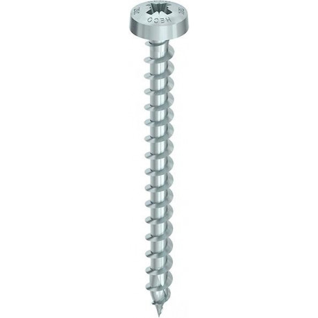 Vis bois HECO-TOPIX-plus RuKo PZD 45x45 VVG Acier, galvanisé bleu (Par 500)