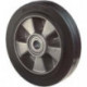 Roue caoutchouc 450kg 250mm