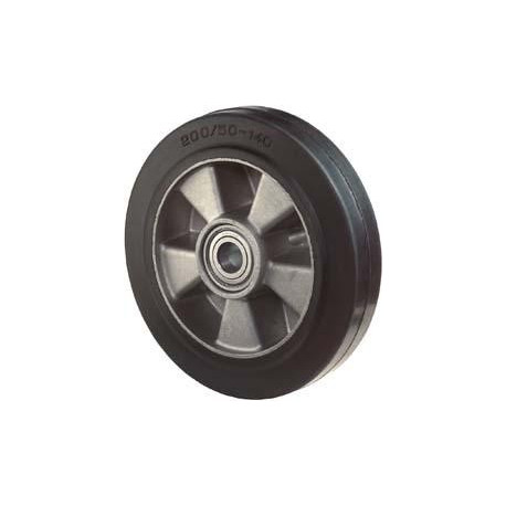 Roue caoutchouc 450kg 250mm