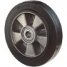 Roue caoutchouc 450kg 250mm