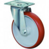 Roulette rouge 100 mm 125 KG