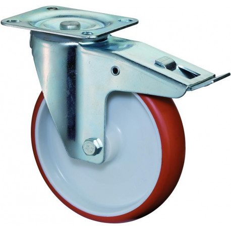 Roulette avec frein 25 KG
