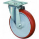 Roulette rouge 125 mm 150 KG
