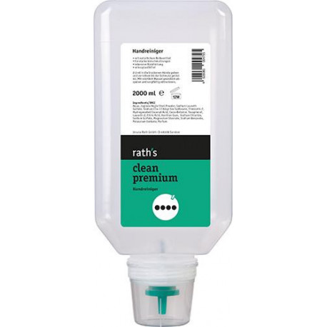 Nettoyant pour les mains Clean Premium 2 Liter-SoftFlacon