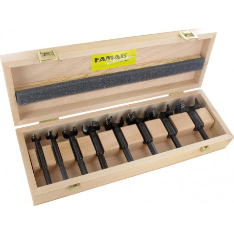 Set Foret Bormax. 8- Unités 15-50mm Famag