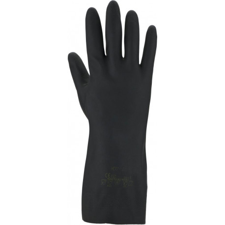 Gants de protection 3470. Taille 10. noir (Par 10)