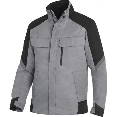 Veste Frank. Softshell. Taille XL. gris /noir FHB