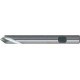 Foret à pointer CN en carbure monobloc, à queue cylindrique, 90°, surface sans revêtement, Ø h6 : 20 mm, Long. de goujure 45 mm, Long. totale 131 mm