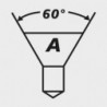 Foret centreur DIN333 HSS Form A 050mm GÜHRING
