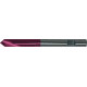 Foret à pointer CN en carbure monobloc, à queue cylindrique, 90°, surface à revêtement TiAIN, Ø h6 : 6 mm, Long. de goujure 16 mm, Long. totale 66 mm