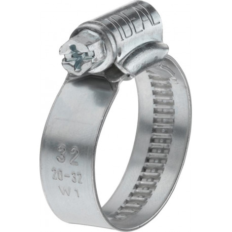 Colier serrage DIN3017 W1 9mm 60-80mm IDEAL-Schlemper