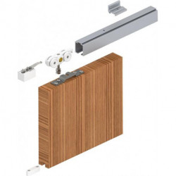 HELM 140 set, porte coulissante en bois jusqu'à 140 kg